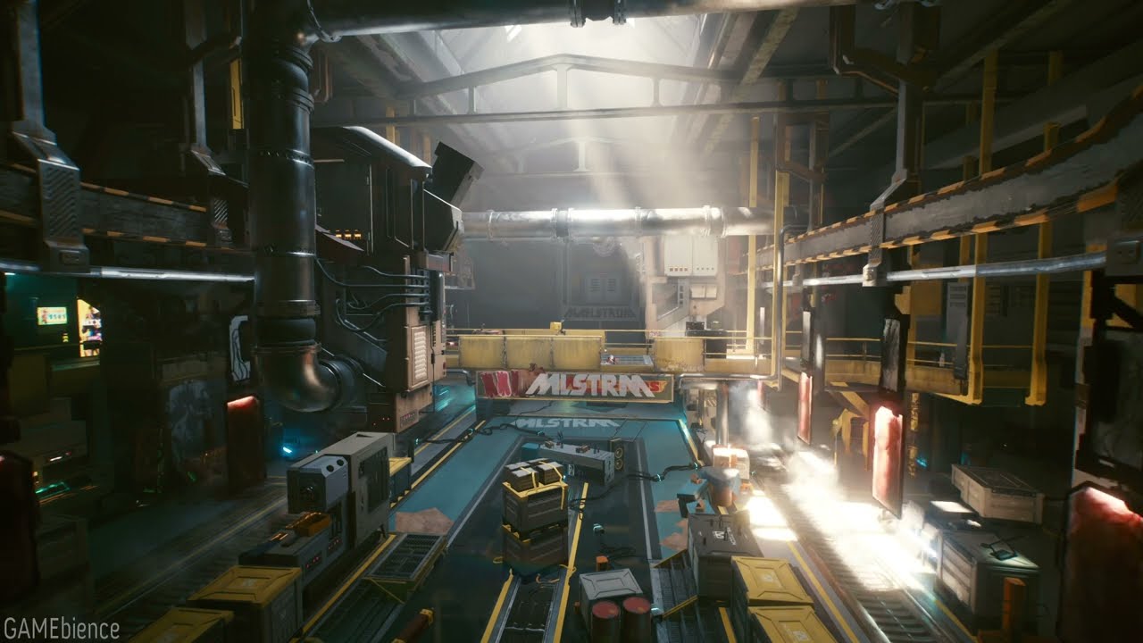 5 Hour - Cyberpunk 2077 - All Foods Factory Ambience
