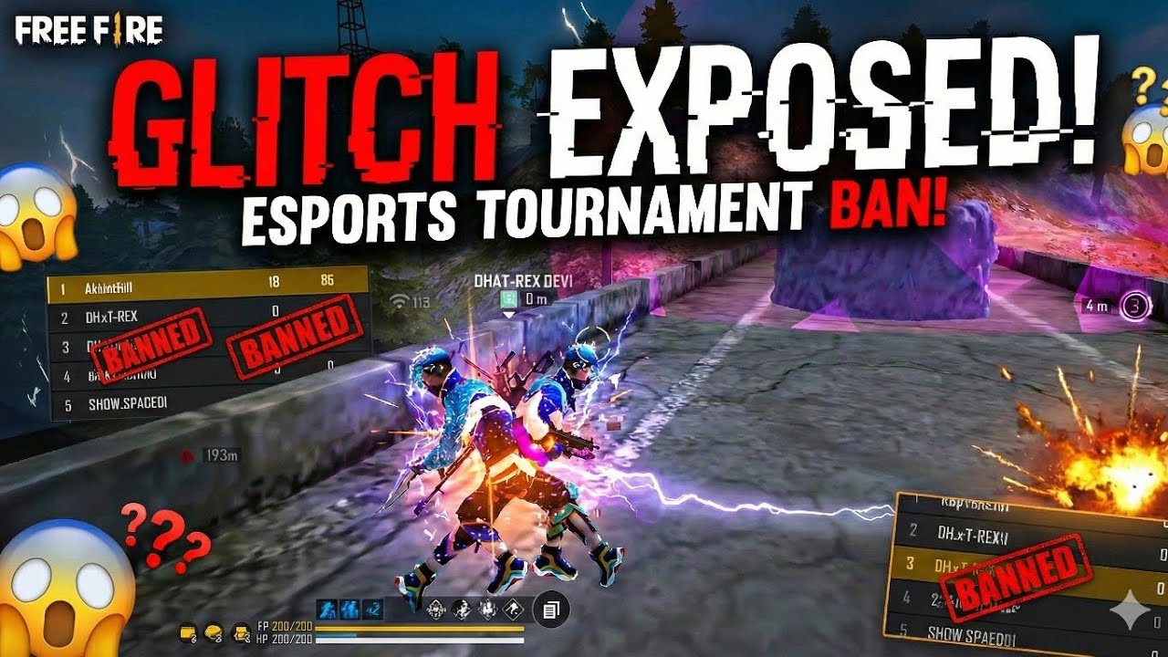 CAUGHT LIVE! 😱 eSports Tournament Me GLITCH Use Karte Pakda Gaya | Lone God FF
