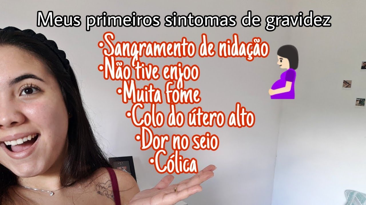 MEUS PRIMEIROS SINTOMAS DE GRAVIDEZ - #diáriodegravidez 🤰🏻