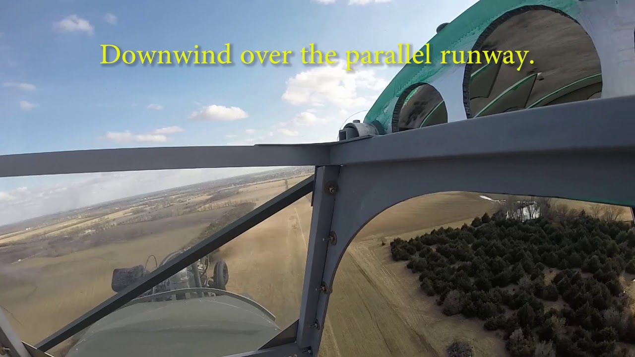 Come along for a ride around the pattern in Chipper SS