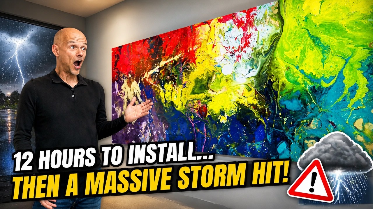 Dream home gets the ULTIMATE ART install!