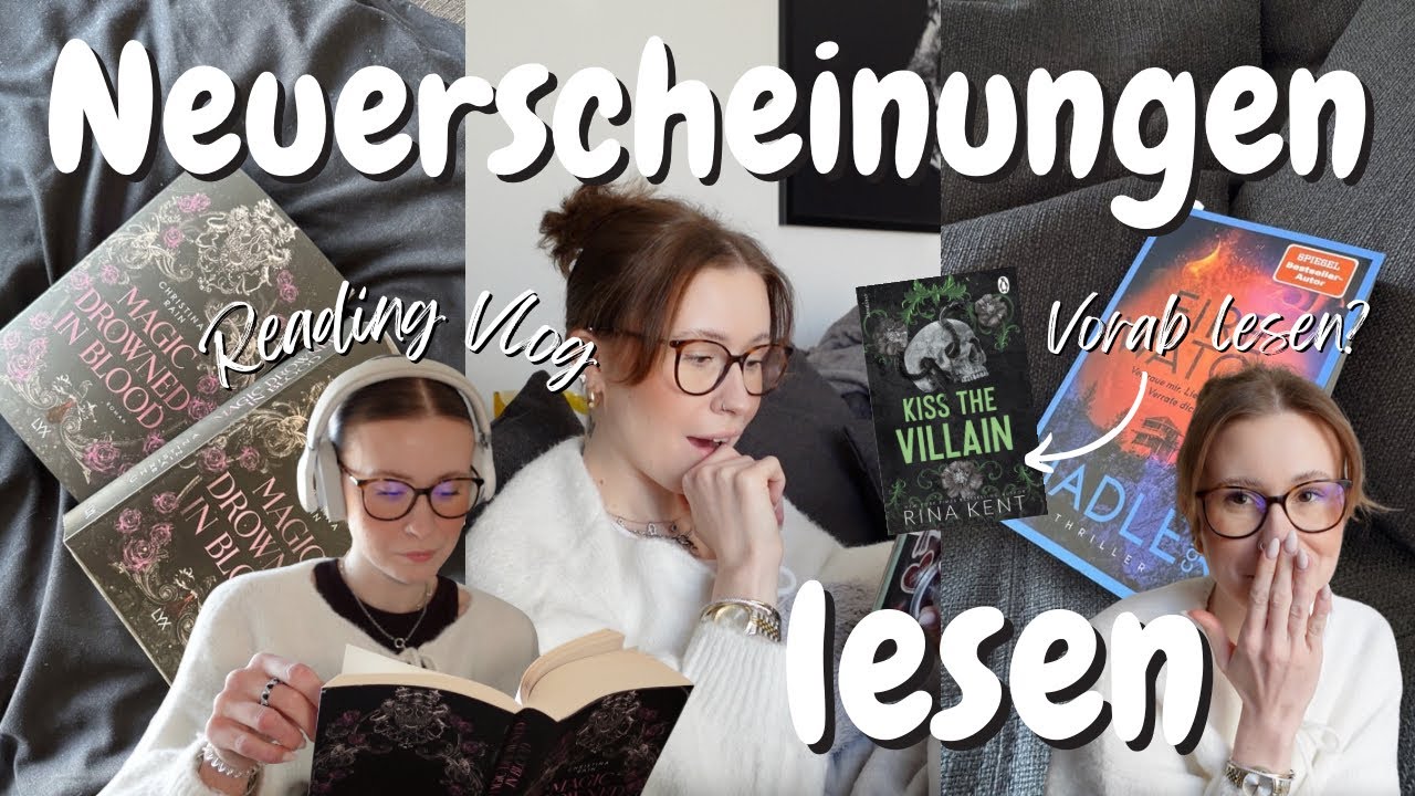 Neuerscheinungen lesen📖 | lohnen ich diese neuen B&uuml;cher?