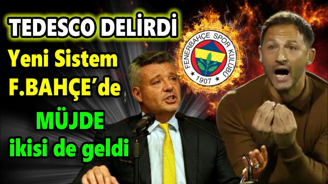 Alanyaspor verdi Tedesco çıldırttı! üçlü geldi F.Bahçe'de YENİ Sistem..