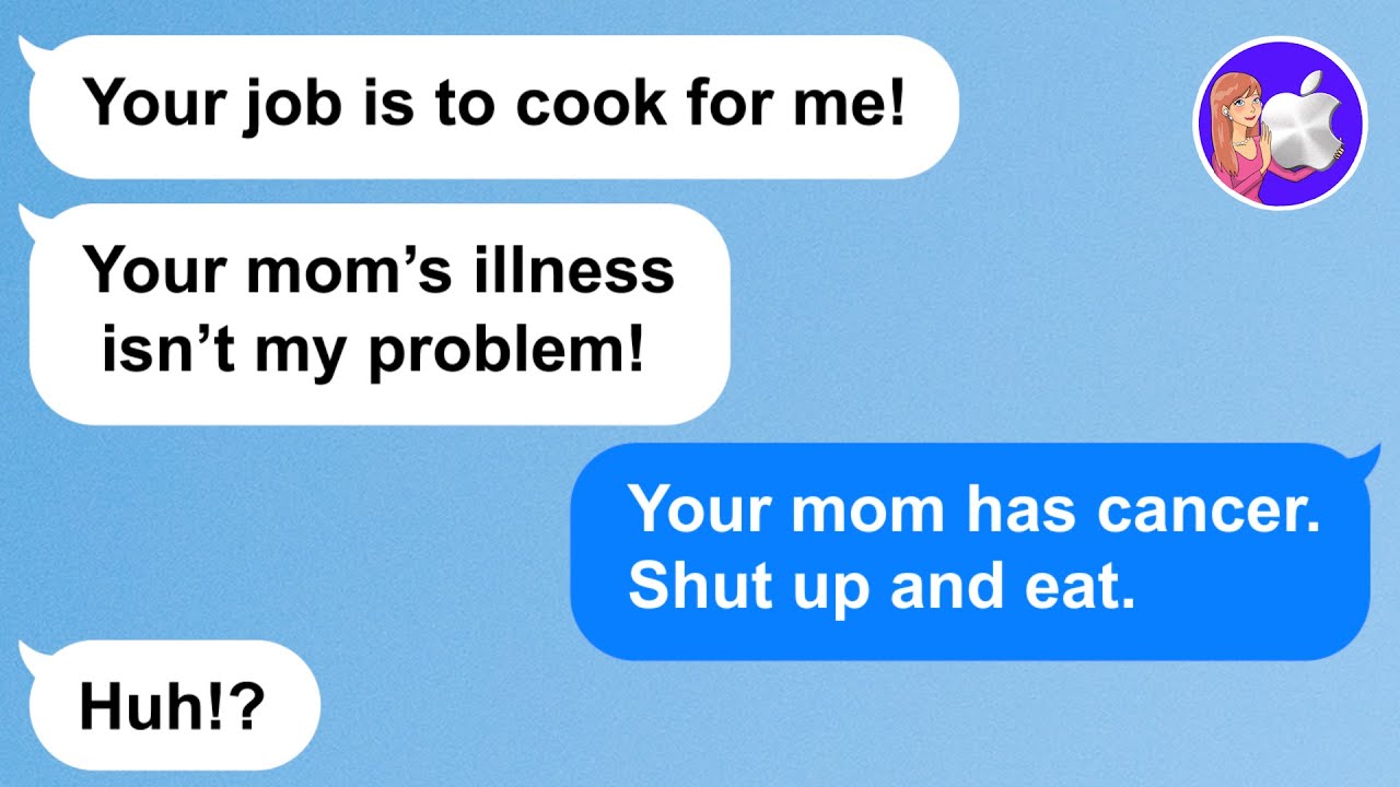 【Apple】My husband demands a divorce while my mom is dying. He only cares about his affair.