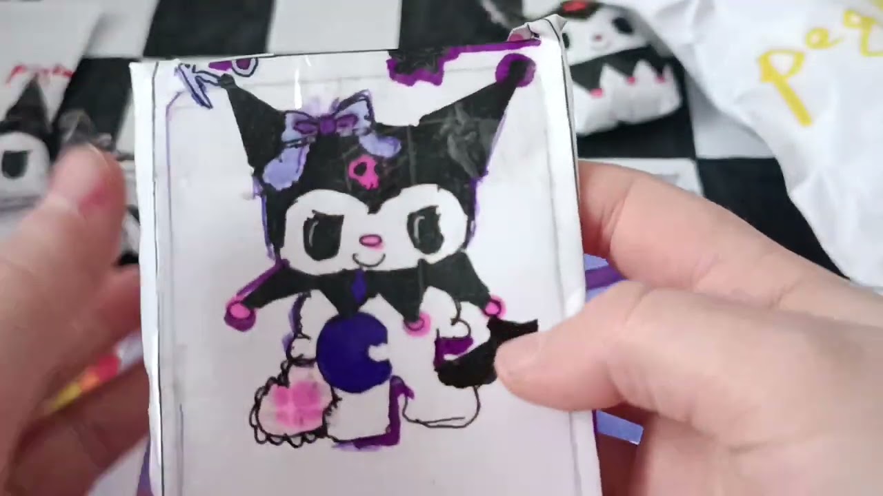 Распаковка Kuromi  1$ vs 1000$ 😱  💐 Бумажние сквиши 💐 🩷 🩷 