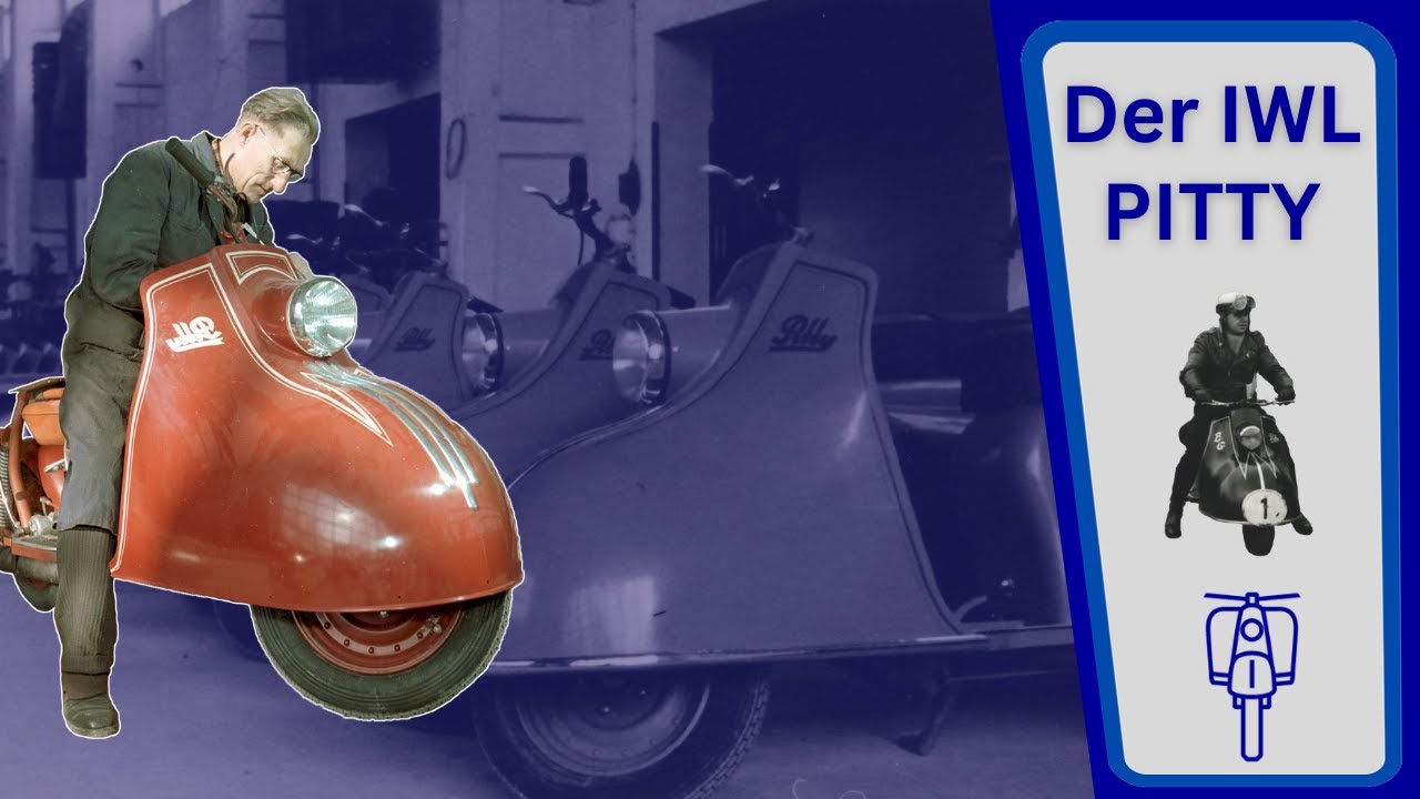 Der IWL Pitty - 1954 (DDR) I Scooter Germany