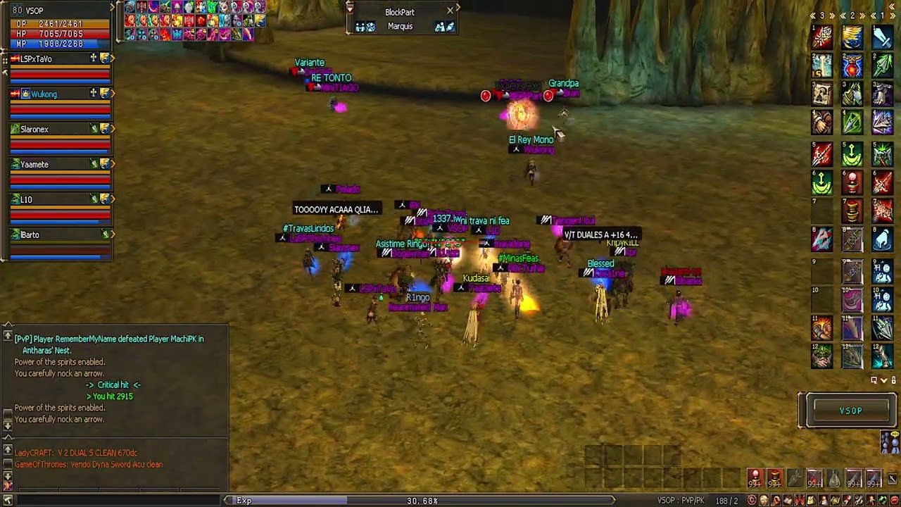 Lineage 2 Sudamerica - Picoteo intenso - Antharas 01/02/2024 - #interlude #lineage2