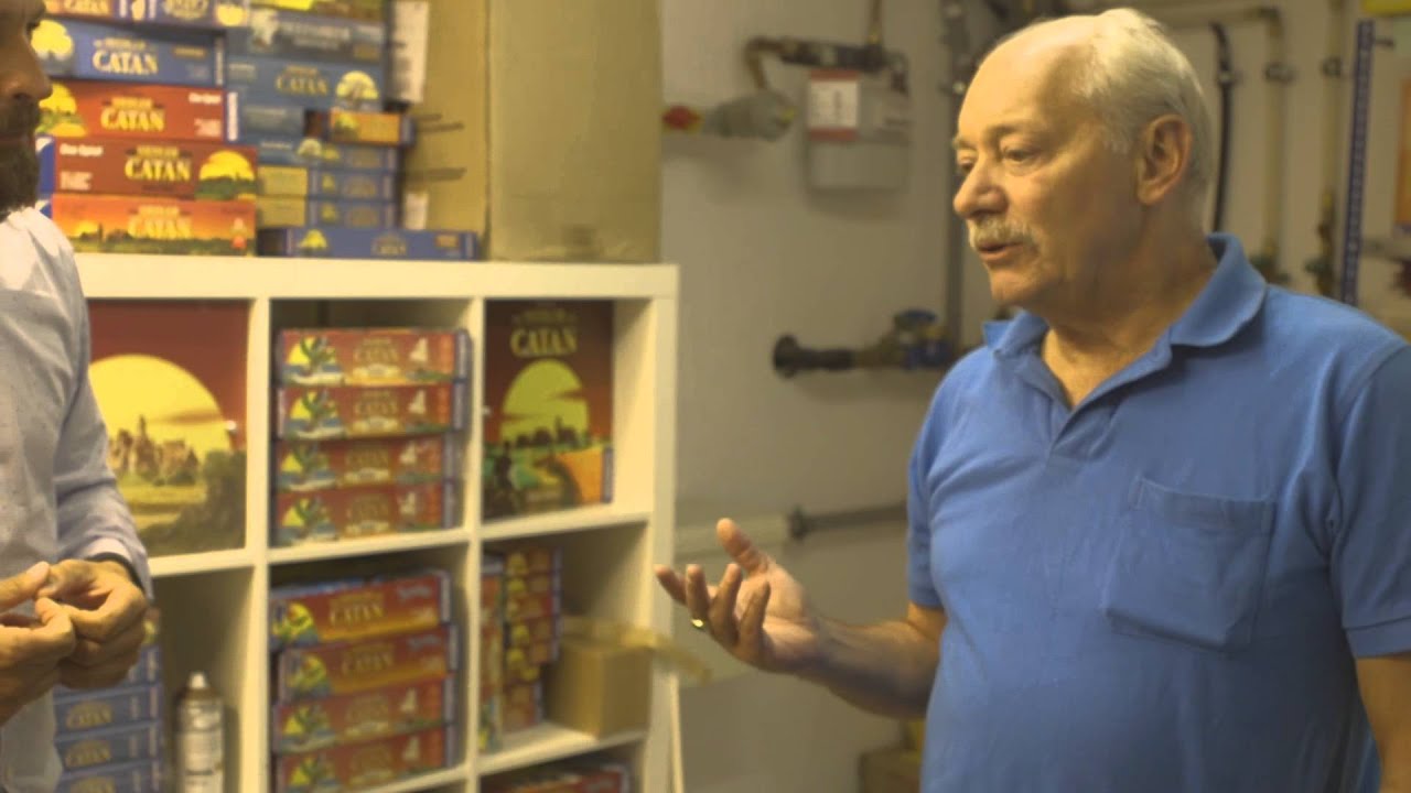 In der Werkstatt von Klaus Teuber