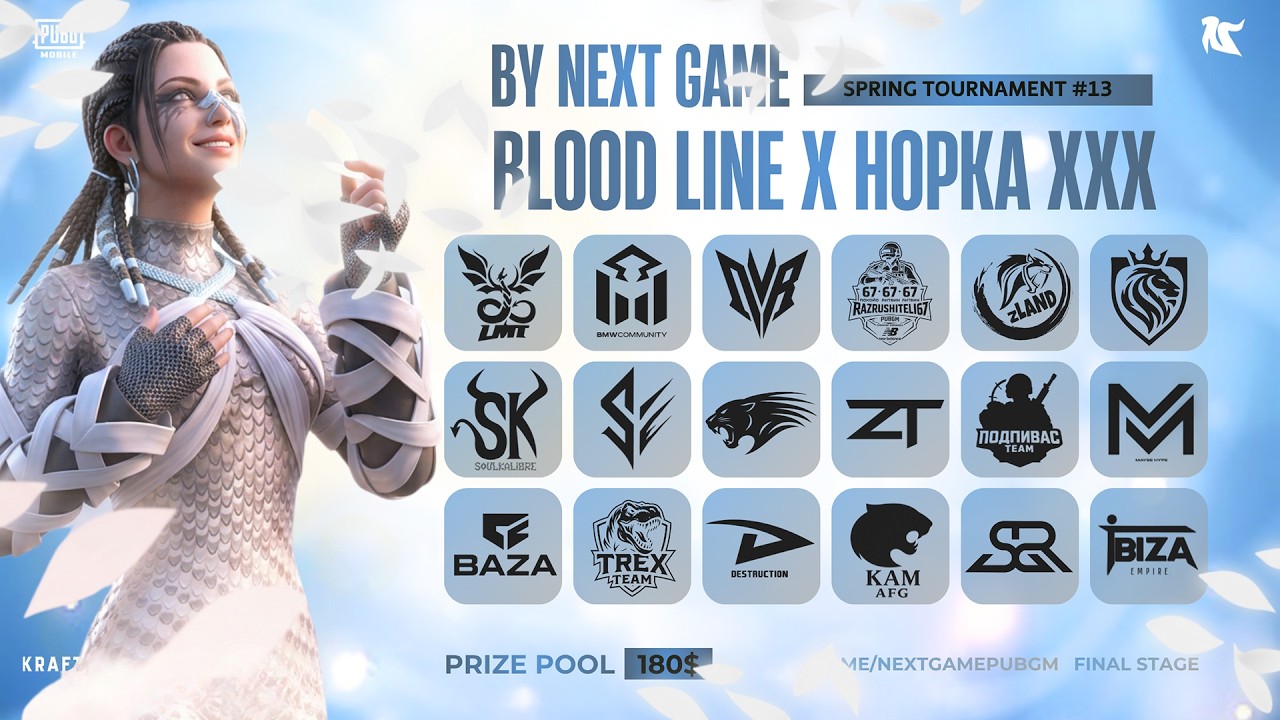 🏆NEXT GAME x BLOOD LINE x HOPKA XXX TOURNAMENT | FINAL STAGE | PUBG MOBILE 🏆