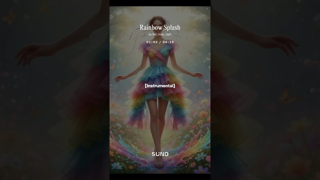 Rainbow Splash #electronica #music