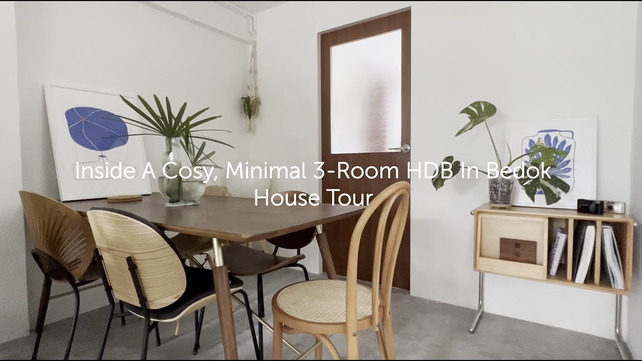 House Tour: Minimal Resale 3-Room HDB In Bedok