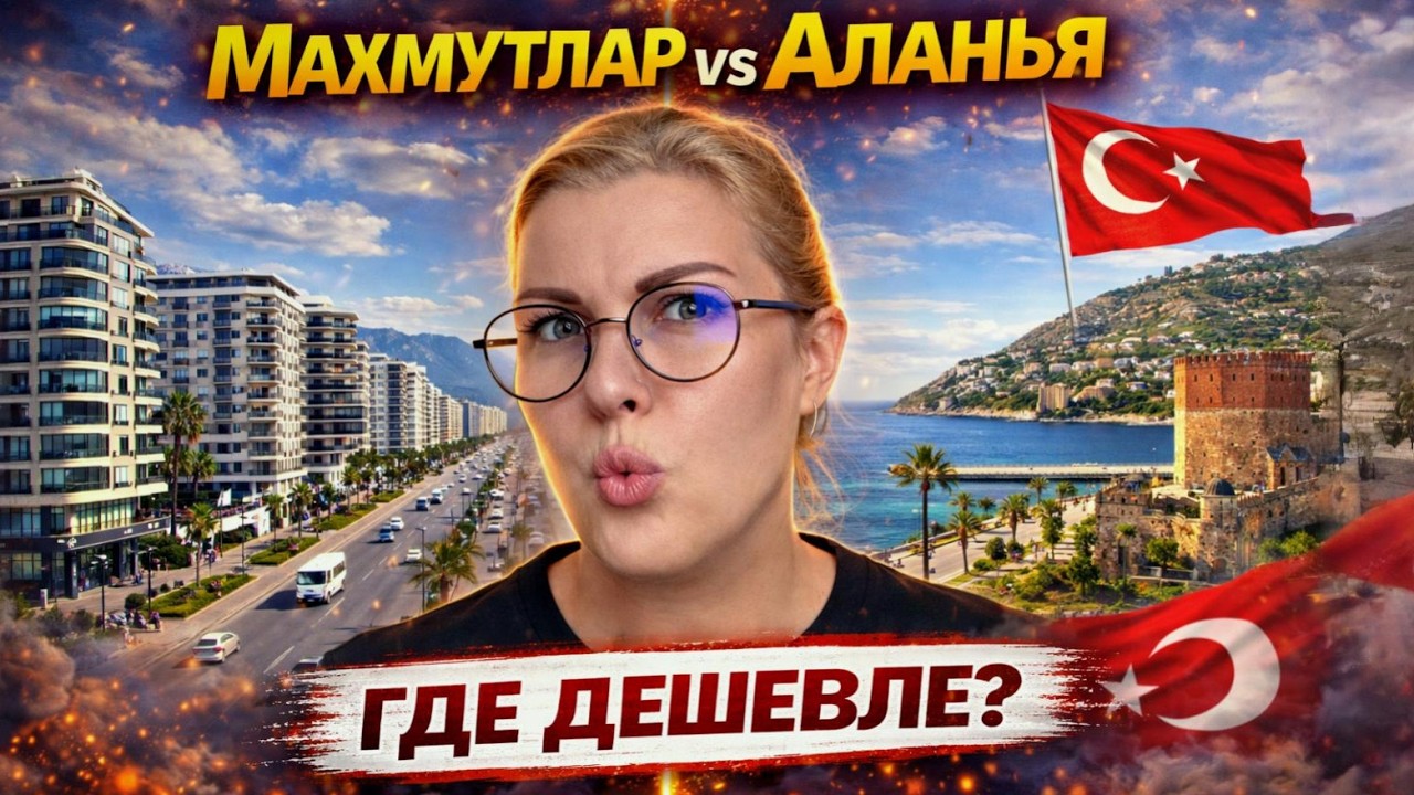 Цены в Махмутларе 2026 шокируют! Сколько я заплатила за обед?