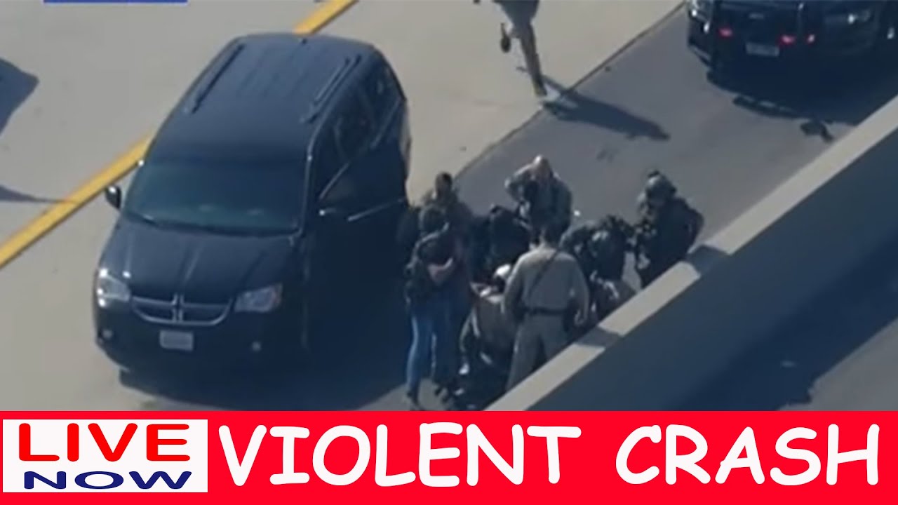 High-Speed Police Chase Ends in a Shocking Crash | Caught on Camera