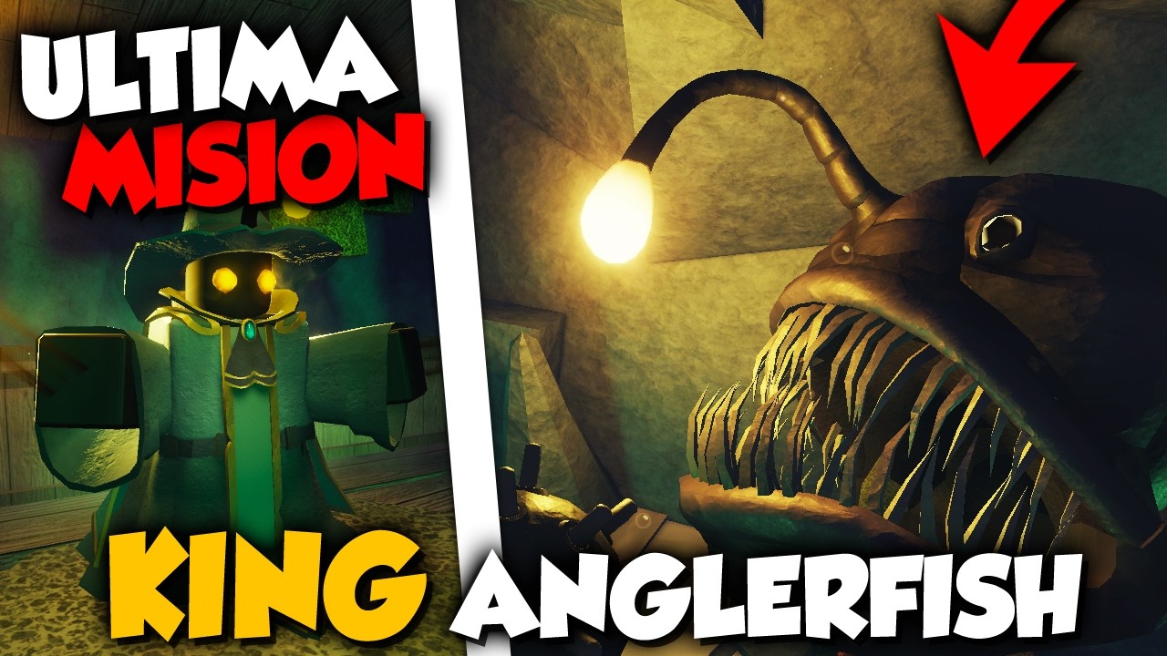 como conseguir KING ANGLERFISH (MISION de LIGHTKEEPER) en ABYSS ROBLOX