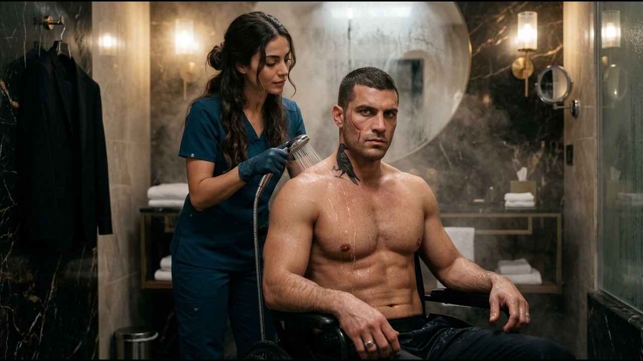 She Agreed to Bathe the Mafia Boss in His Wheelchair for Money—Then He Suddenly Stood Up