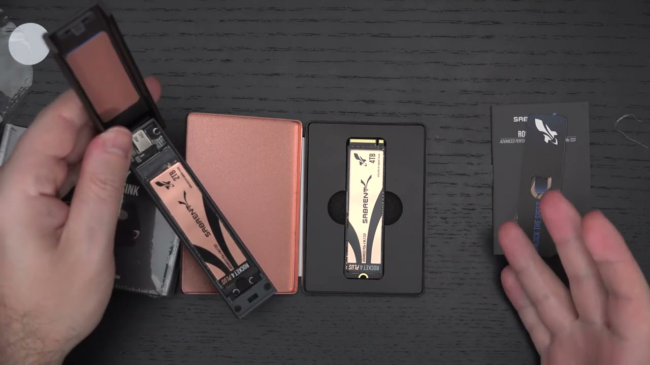 Sabrent Rocket 4 Plus 4TB Gen4 PCIe M.2 NVMe Unboxing - Worlds Fastest SSD