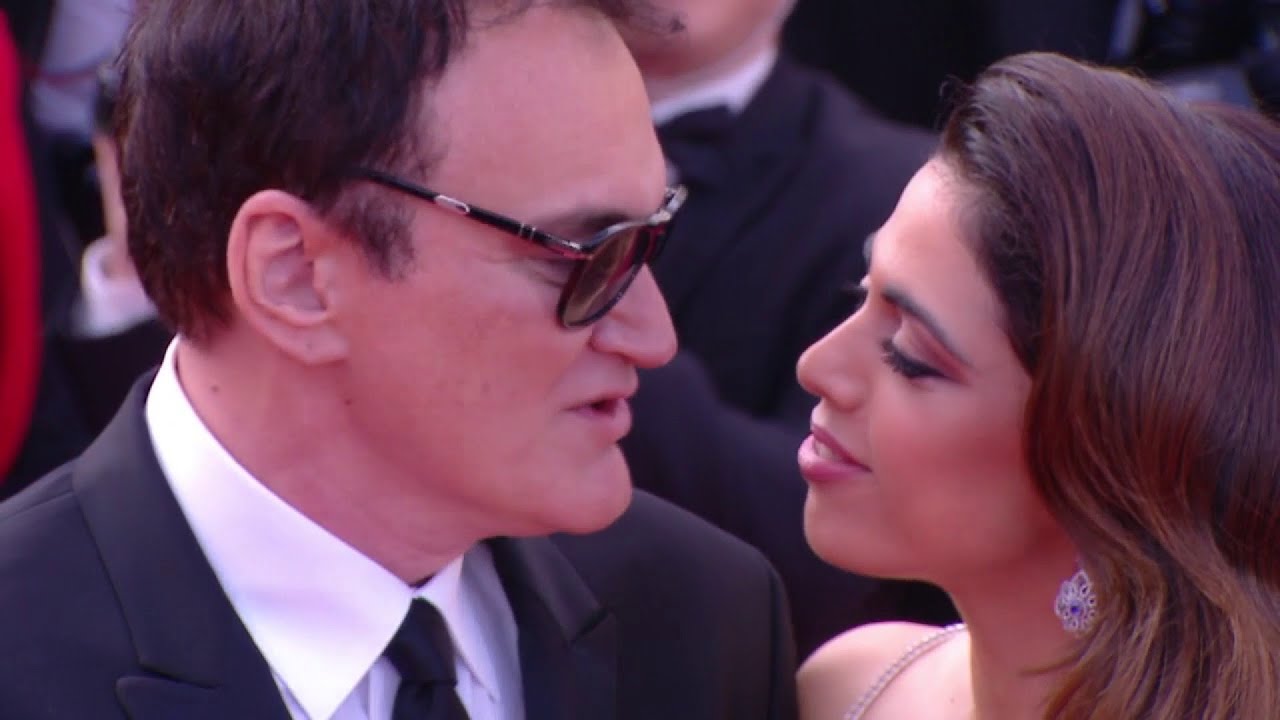 Quentin Tarantino et son &eacute;pouse, Daniella Pick sur le tapis rouge  - Cannes 2019