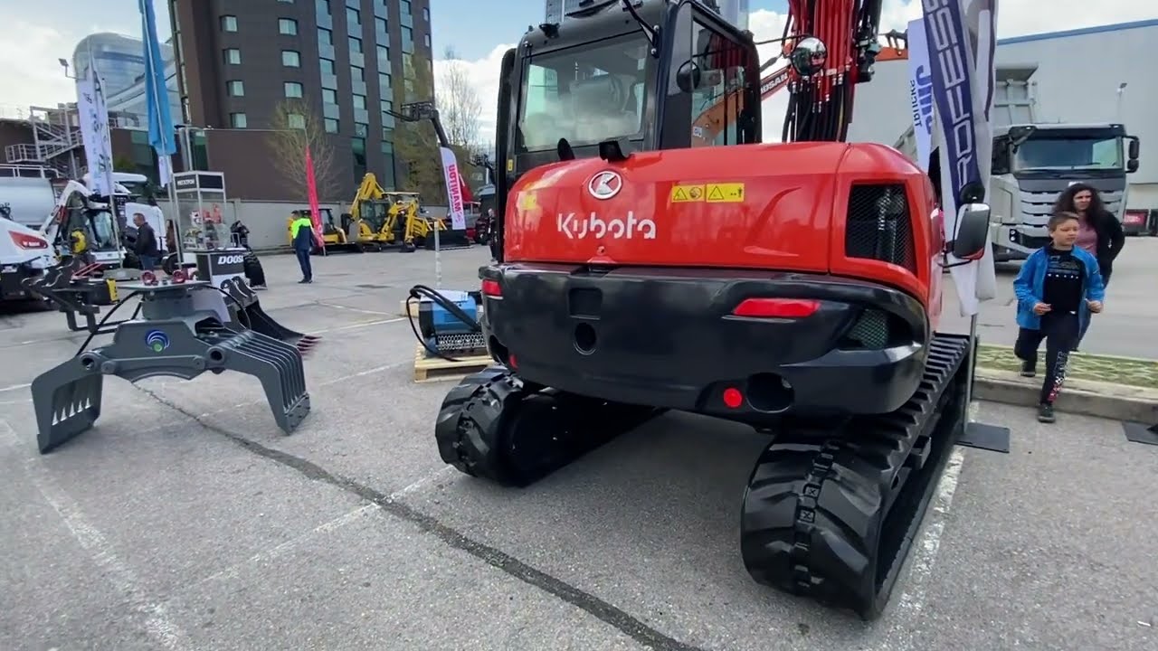 2023 Kubota KX080 4@2 Walkaround Atest Expo 2023 IEC