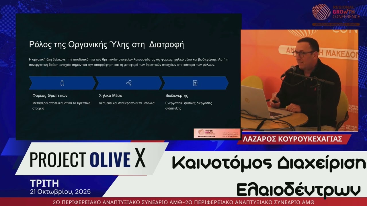 Παρουσιαση προγραμματος Olive X Project
