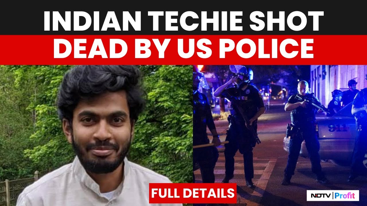 Indian Student Shot Dead In US I Telanagana Techie Shot Dead By US Police I Indian Students In US