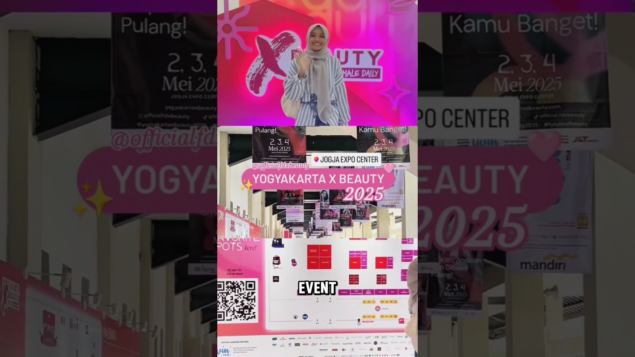 #yogyakartaxbeauty2025 #eventbeauty #wardah #jogjaxbeauty #fypyoutube #skincare #makeup #eventjogja