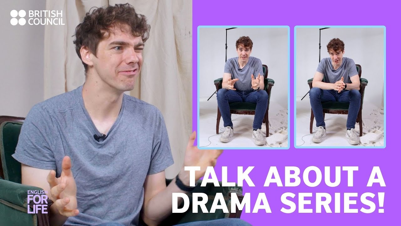 How to talk about drama series -  an English for Life lesson
