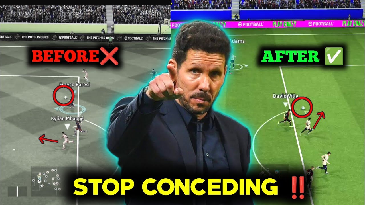 How To Defend High Line Properly in eFootball 2026 | Stop conceding goals easily ‼️ | Defending tips