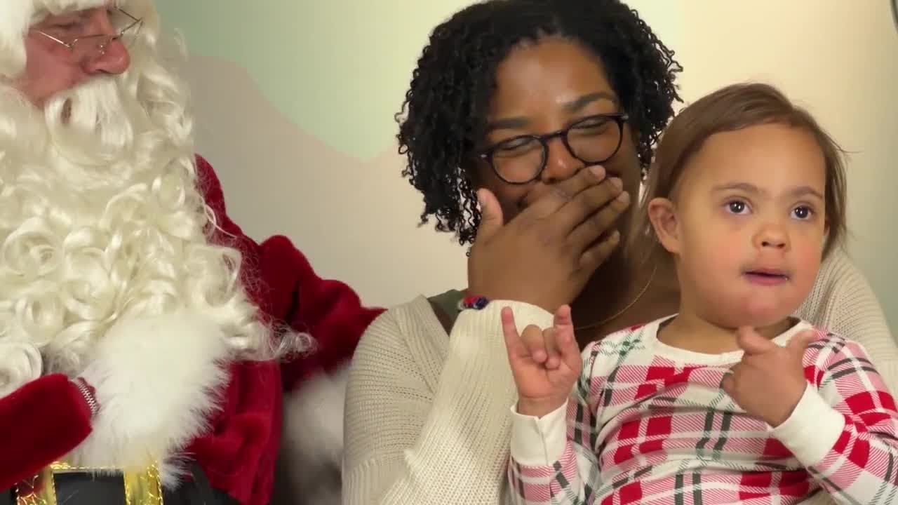 Connection looks different for everyone and so does Santa at Stanley Marketplace