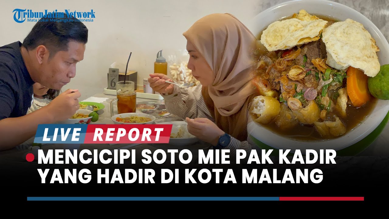 Mencicipi Kuliner Soto Mie Pak Kadir Asli Bogor Yang Hadir di Kota Malang