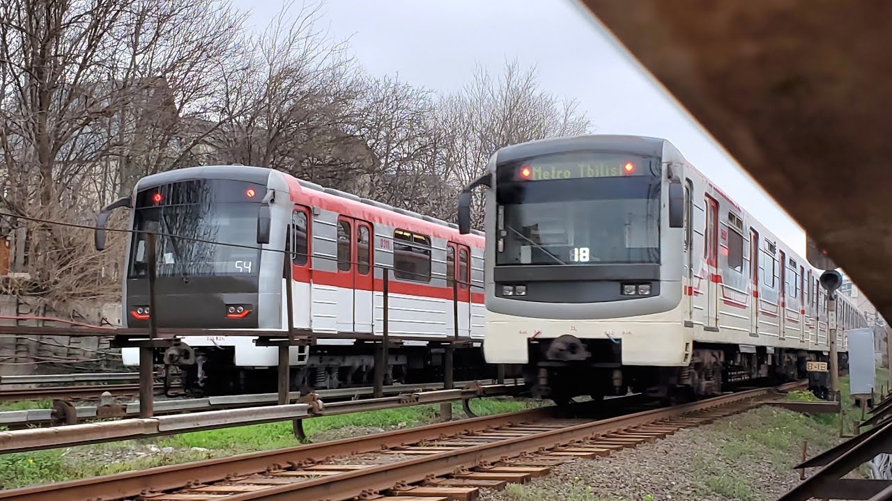 თბილისის მეტროს მოდერნიზირებული ვაგონები Модернизированные вагоны тбилисского метро