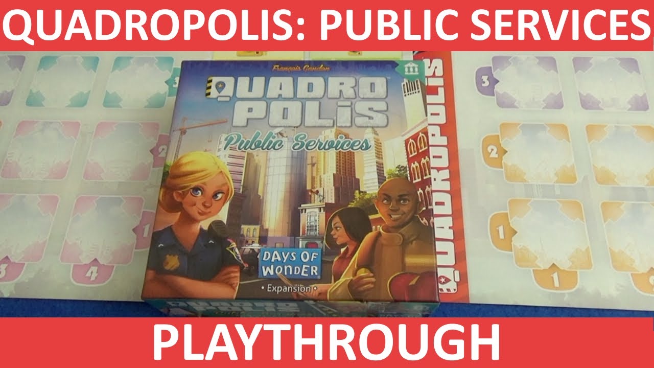 Quadropolis: Public Services - Playthrough