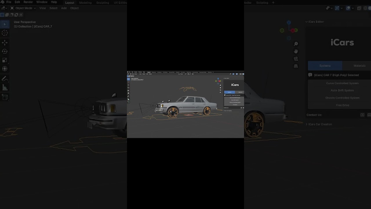 New Blender Addon For Animating Cars | iCars