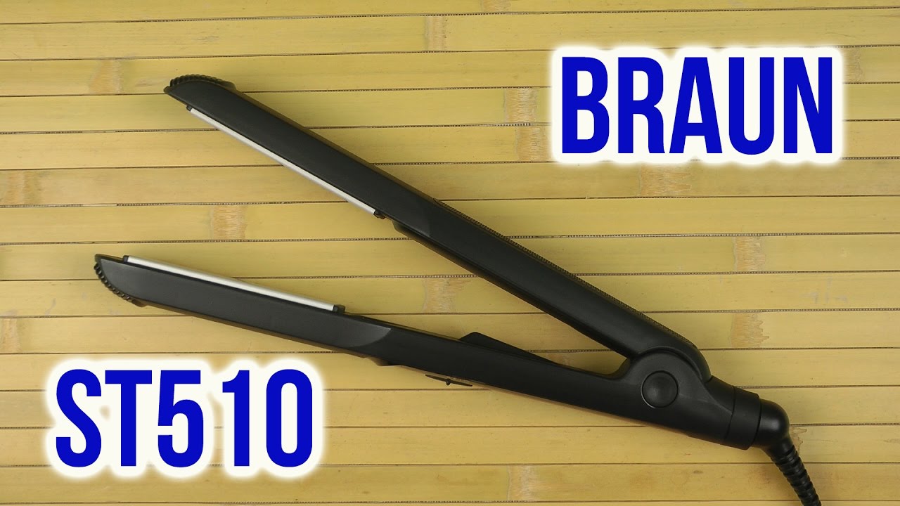 Распаковка BRAUN Satin Hair 5 ST510