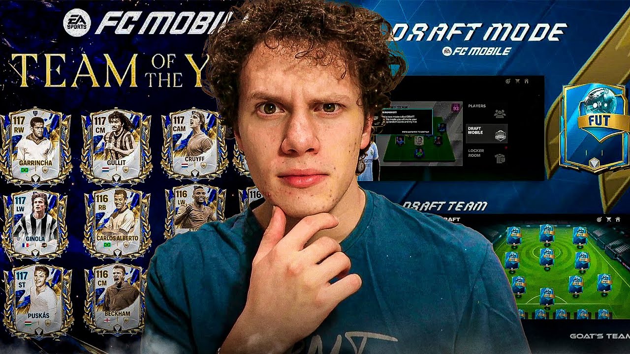 TOTY и НОВЫЙ РЕЖИМ "ДРАФТ" | ОБНОВЛЕНИЕ | ВОЗРОЖДЕНИЕ FC MOBILE 26 БУДЕТ!