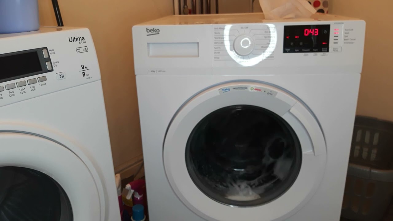 BEKO WTK104121W Washing Machine - Quick 40 Part 1