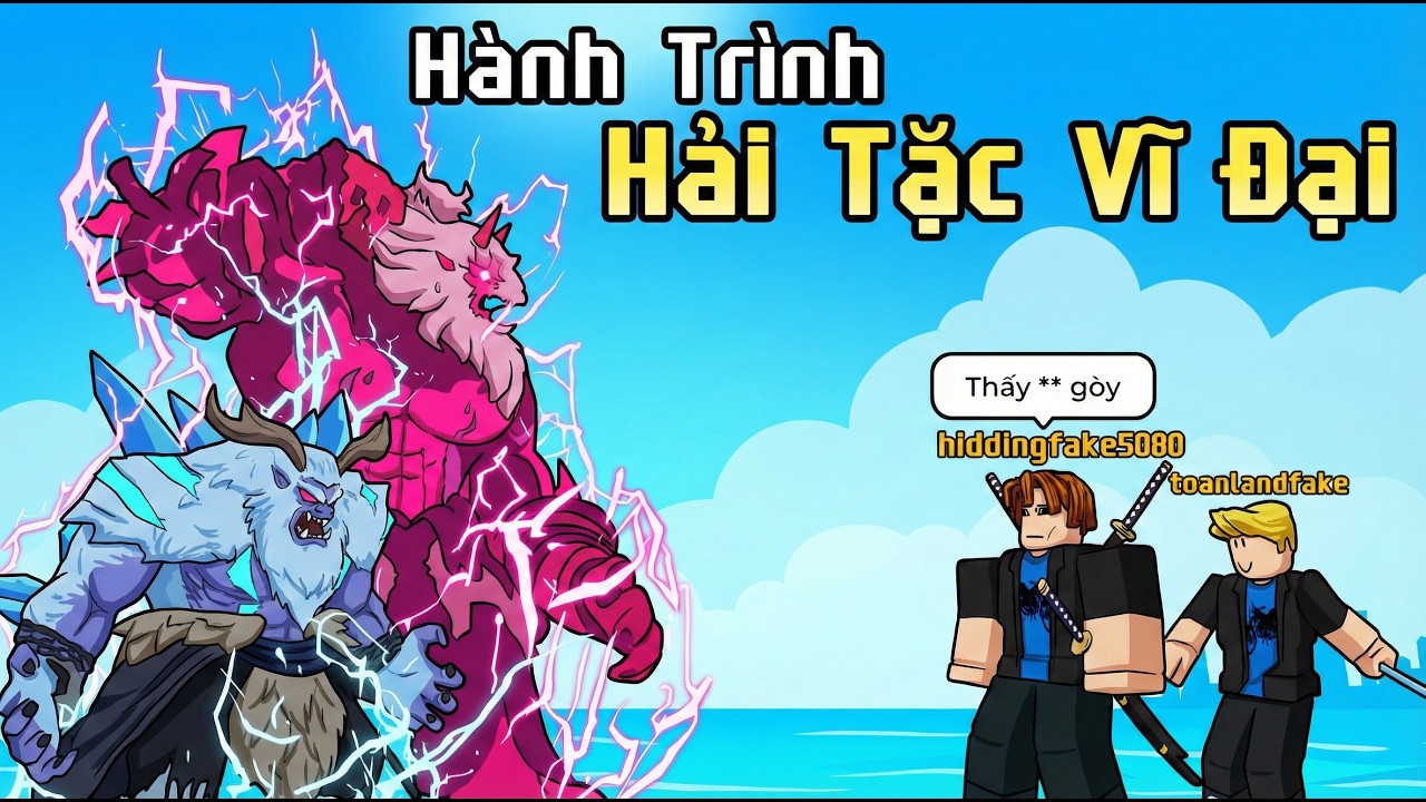 Hidding Hải Tặc Vĩ Đại - Fiend Yeti và Thành Phố Dưới Nước #roblox #bloxfruits #bloxfruit