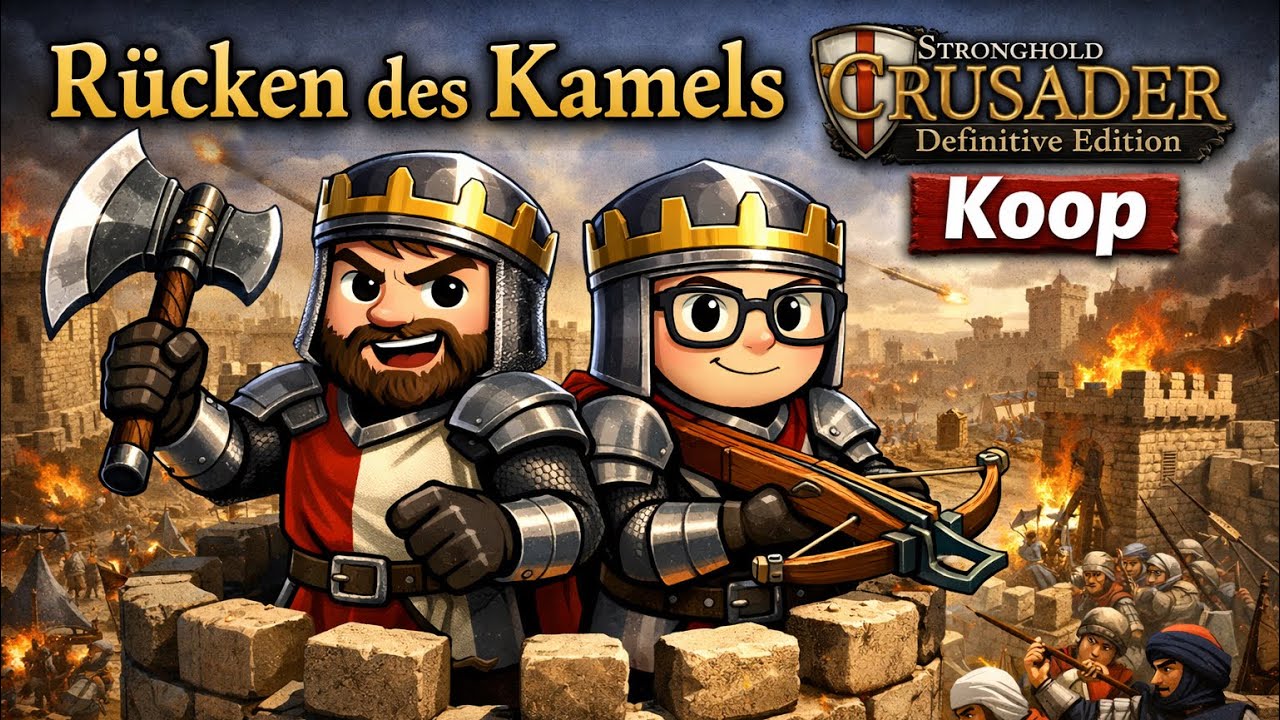 Angriff von allen Seiten | Stronghold Crusader Defintiv Edition Koop