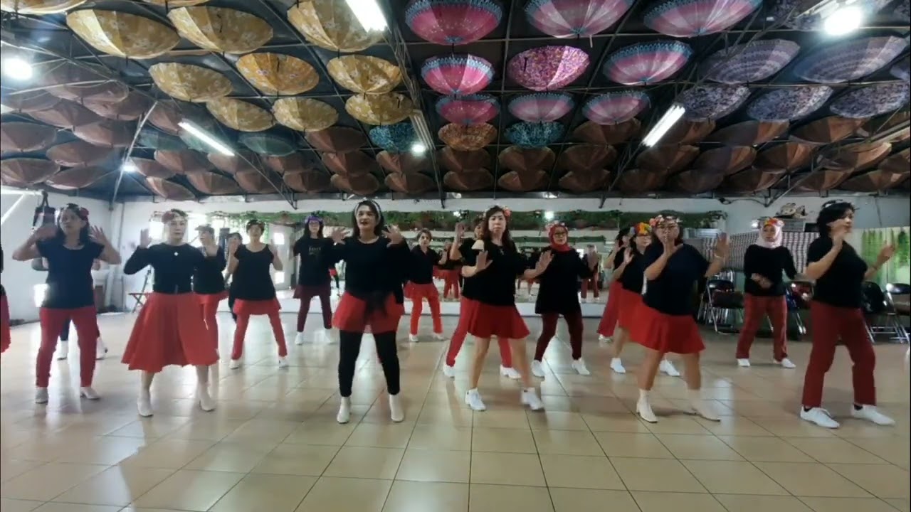 Rivers Of Babylone EZ//Line Dance//Choreo by Molly Yeoh//Demo by Yenny Nianta & Lya RB Class