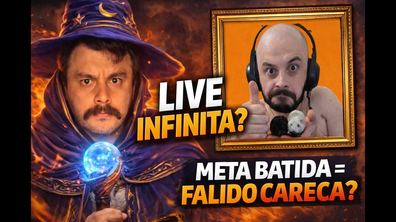 ⏰LIVE INFINITA?⏰- META BATIDA = FALIDO CARECA (R$1 AUMENTA 1 MINUTO) !PIX #arenabreakout