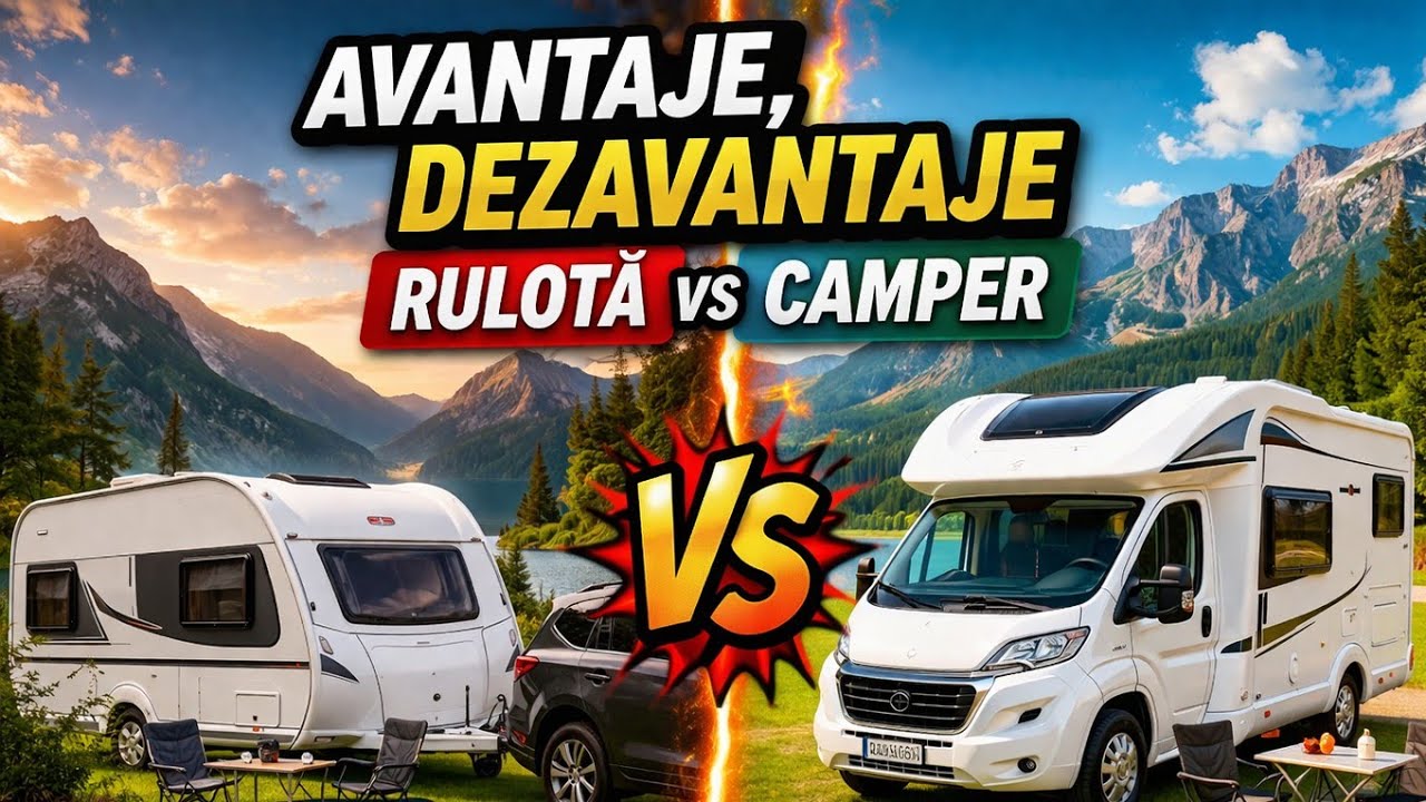 Rulota sau Camper???Avantaje, dezavantaje si costuri.