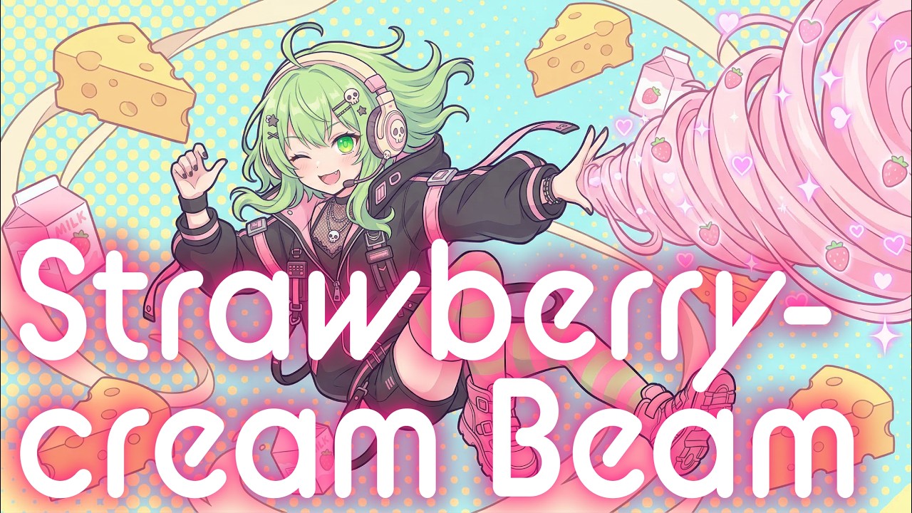 LAiMY - Strawberry-cream Beam ( Original Nightcore Music )
