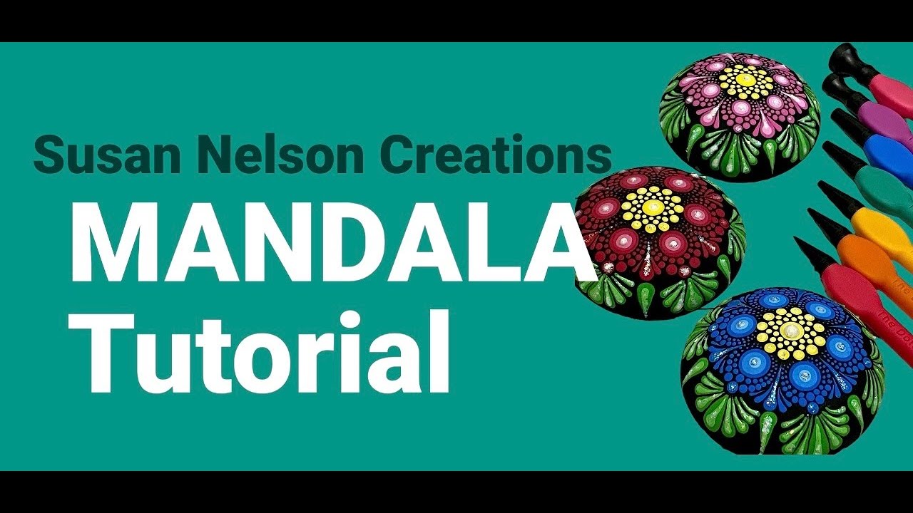 Spring Flowers and Review of The Dotting Center new tools Video by Susan Nelson