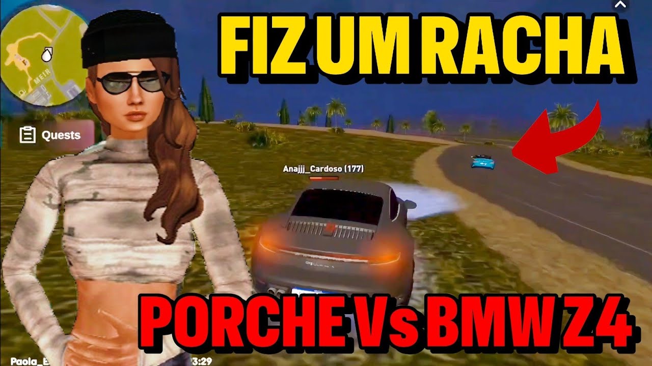 FIZ UM RACHA DA MINHA PORCHE 911 Vs BMW Z4 DE UM FÃ NO RIO RISE!