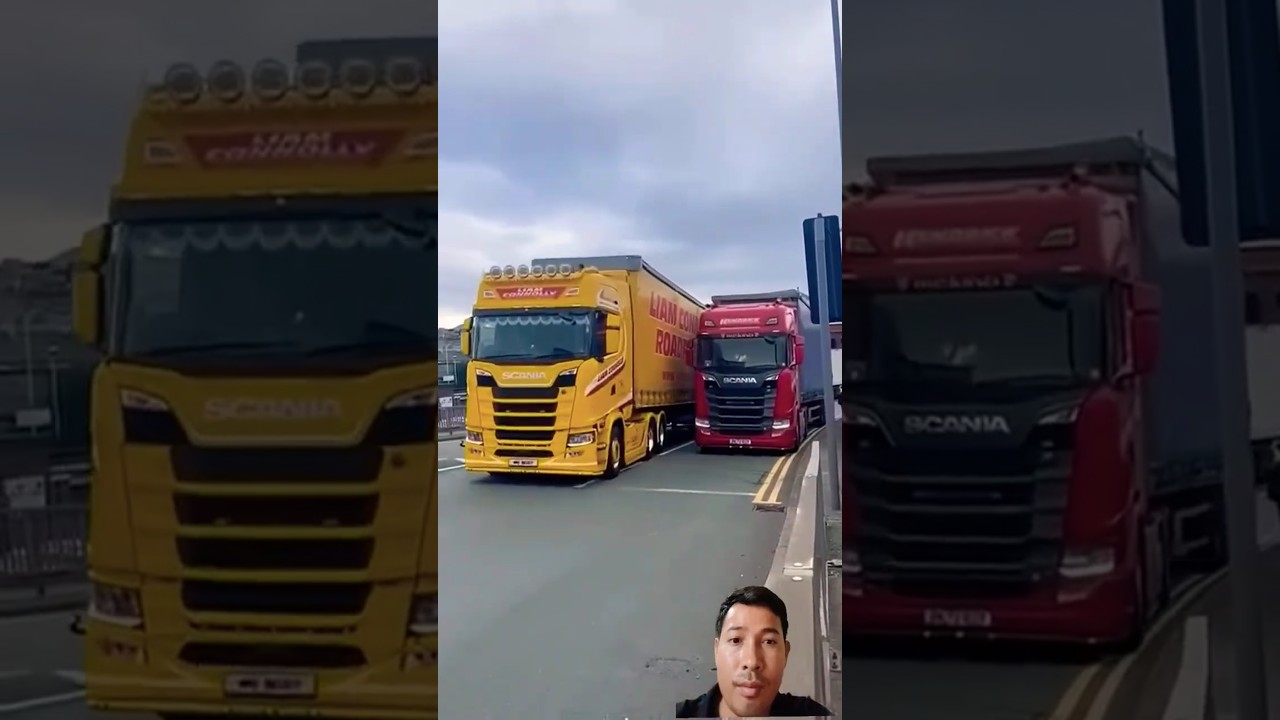 OMG 😱 crazy driver #trucker #driver #trucklife #truck #