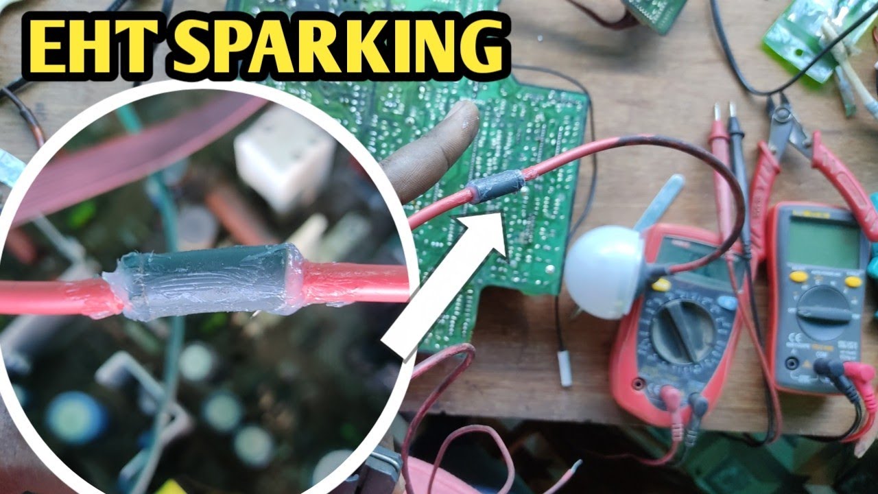 eht wire repair, eht wire sparking,