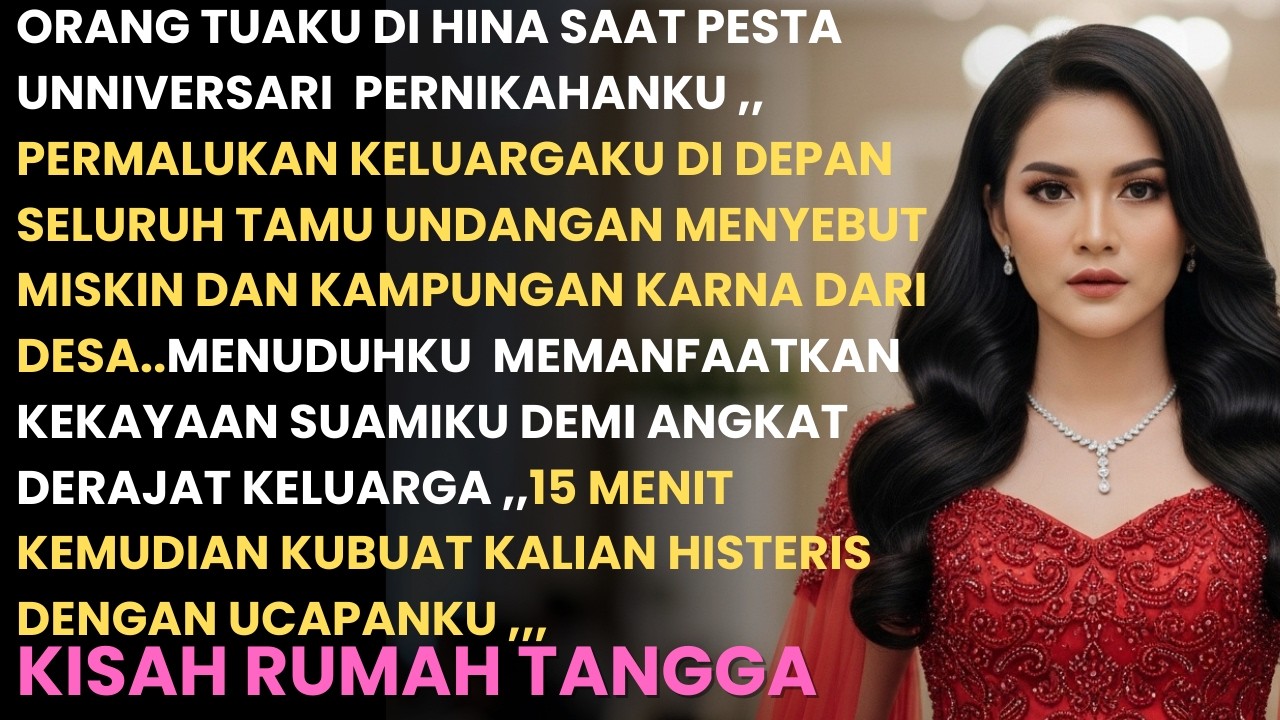 MEREKA PERMALUKAN ORANG TUAKU ,MENYEBUTNYA MISKIN DAN KAMPUNGAN ,, 15 MENIT KEMUDIAN MENREKA PANIK..