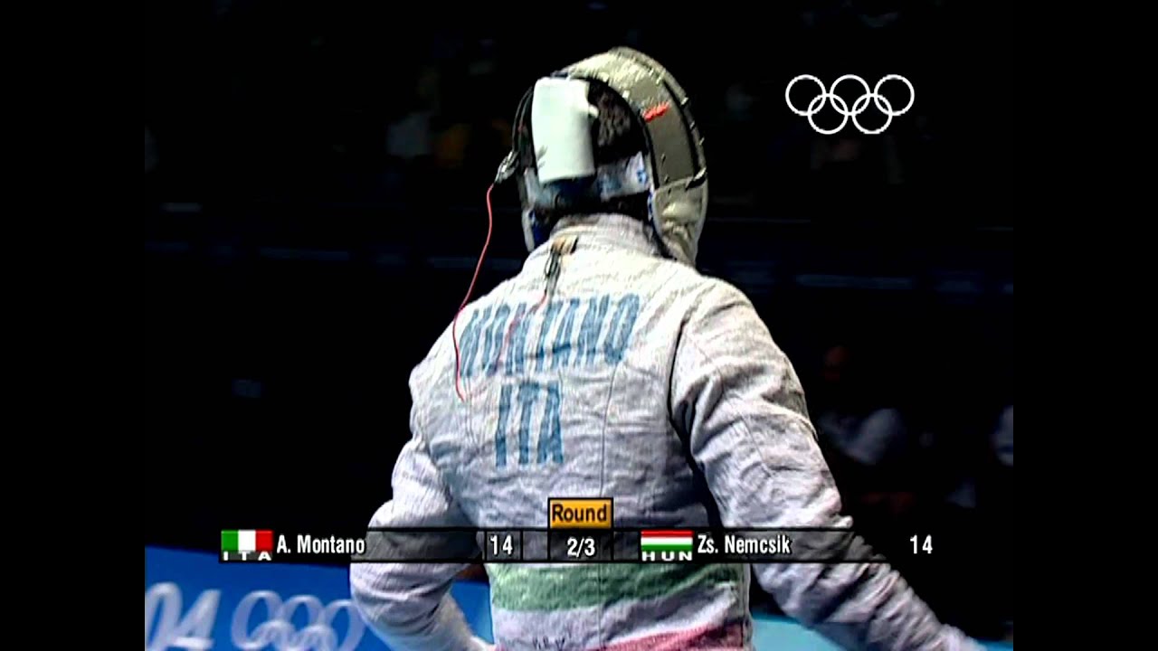 Olympic medals, a family tradition - Aldo Montano - Athens 2004