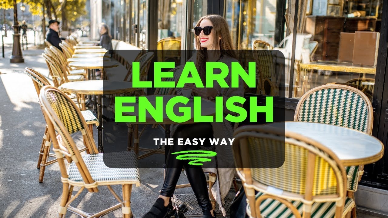 Describe a Woman at a Café in English | Real-Life Picture Vocabulary Practice