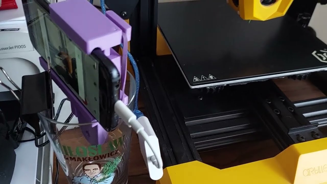 Serwer druku 3D na starym telefonie i drukowanie zdalne - OctoPrint - octo4a