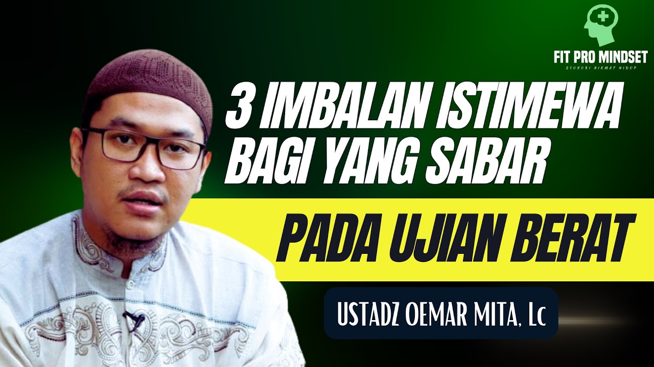 Menguatkan...Jamu Saat Dititipkan Ujian Berat | Ust Oemar Mita Terbaru.